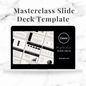 Masterclass Slide Deck Template