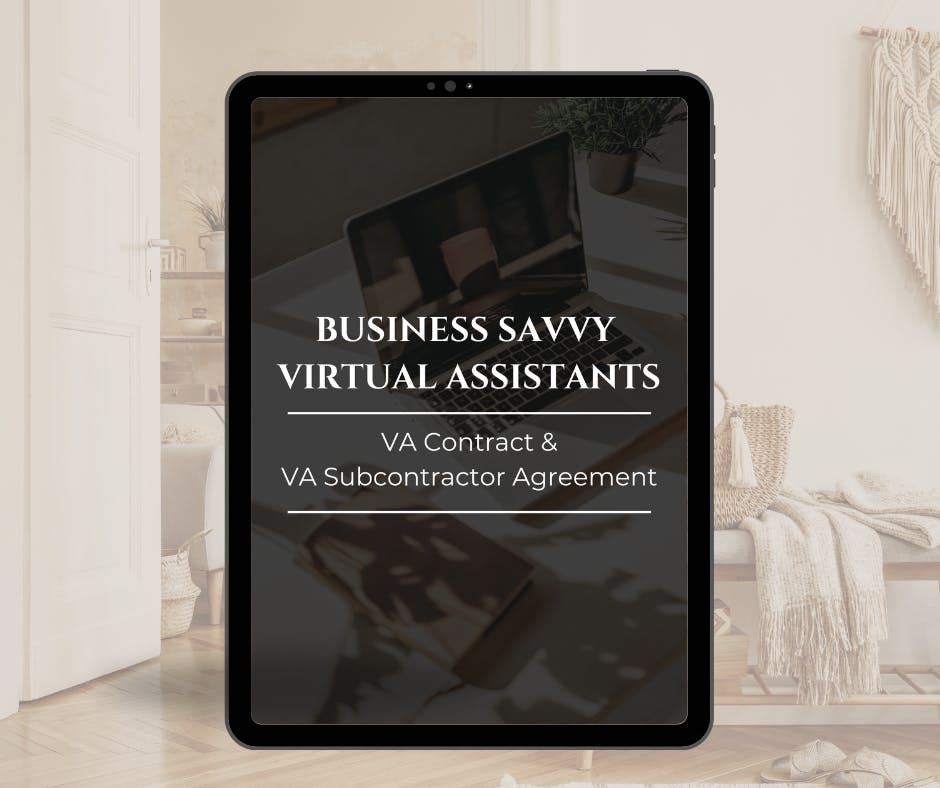 Virtual Assistant and Subcontractor Contracts